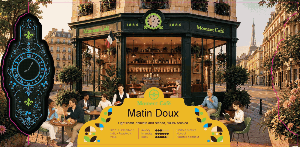 Moment Café — Preserving a Paris Moment